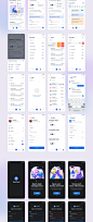 TaskCard App : iOS Ui Kit - Figma Resources : Task Card is an active application that will be able to be accessed by the management. It facilitates the management of user tasks in an organized manner. It acts as a browser management service but more. It d