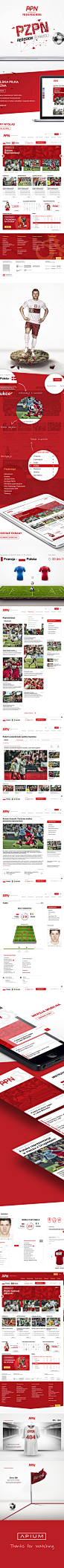 Polska Pilka Nozna : Koncepcja strony dla największej organizacji piłkarskiej w kraju / Draft 2013