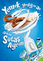 Sütaş Ayran - Meal KV : Keyvisaul design for Sütaş Ayran.