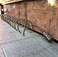 Bike Lock Parking Rack