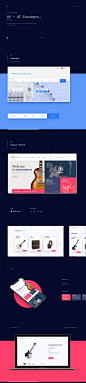 – UX UI / Collection / Vol. I : Hi! This is a collection of some UX and Visual Design projects I’ve been working this year. Hope you like them!