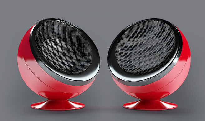 无线扬声器的3D建模~
全球最好的设计，...