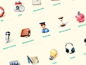 High quality icons set #图标#