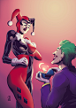 Harley and Joker