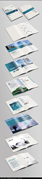 高档企业宣传册模板PSD素材下载_企业画册|宣传画册设计图片