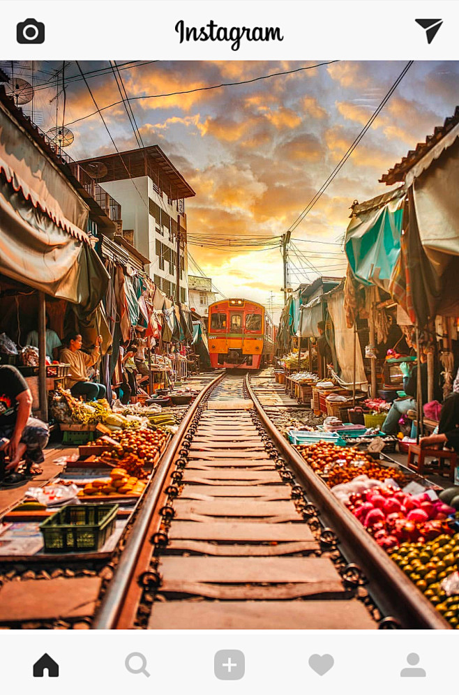 泰国/市场火车