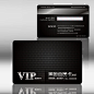 黑色VIP贵宾卡会员卡模板PSD素材下载-会员卡-卡|VIP卡|明信片|工作证
