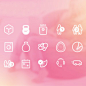 Beanbag icons