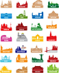 全球顶尖摄影：世界著名城市图标设计