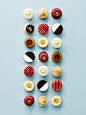 Opulent jewel like cookies from Leckerbaer Pastry Shop in Copenhagen. See all of their cookies here: http://bit.ly/1OFHRCh