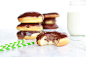 Chocolate Irish Cream Filled Dounuts-12