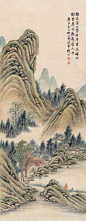 陆恢——山水画欣赏  |  
陆恢(1851-1920)，清末民初著名画家。原名友恢，一名友奎，字廉夫，号狷叟，一字狷盫，自号破佛盫主人，原籍江苏吴江，居吴县(今江苏苏州)。画山水、人物、花鸟、果品，无一不能，书工汉隶，旁参魏晋六朝，遒劲而具有金石气。