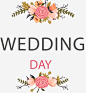 婚礼邀请函鲜花装饰高清素材 day wedding 婚礼邀请函 新婚 结婚日 鲜花装饰 平面广告 设计图片 免费下载