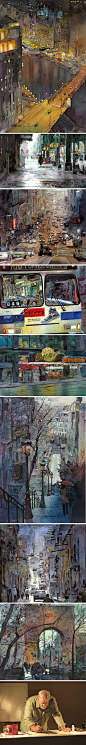 水彩城市~【John Salminen · 图】