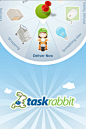 TaskRabbit手机应用界面设计欣