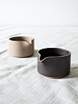 pinned by barefootstyling.com Hasami Porcelain Milk Pitcher