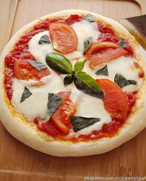 如何做玛格利特披萨Pizza的做法（早餐...