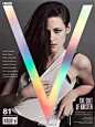 Kristen Stewart poses for Inez & Vinoodh in the cover shoot of V Magazine\\\"She is that delicate blend of masculine and vulnerable. She is unbelievably beautiful, not just on the outside but also in her being. She gets right in, there is no in b