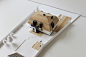 Scale model of house for SULYK Architects : Architectural scale model of house.Scale 1:100