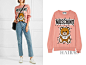 莫斯奇诺 (Moschino) Teddy嵌花纯棉毛衣：551美元