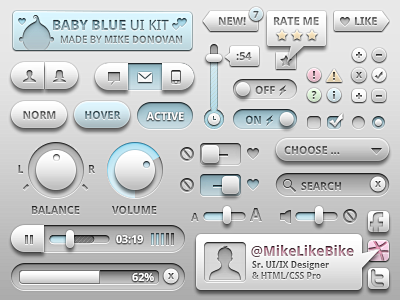 Ui-kit-babyblue