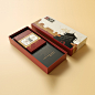 【花茶盒】天地盖创意茶叶组合装礼盒设计定制 天地盖盒 硬纸板精裱盒-汇包装