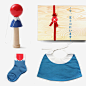 【预定】知日出品 「遊中川」富士山婴儿套装 木质礼盒亲子3件入-淘宝网