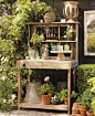 Potting bench: 