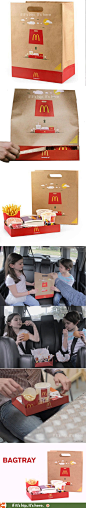 The Ingenious BagTray for McDonald's.