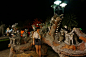 重庆旅行社www.ytszg.com泰国跟团游第三天夜间动物园-光拍动物了自己来一张，其实这些是雕像啦~~