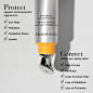 Photo by Elizabeth Arden on March 04, 2022. May be an image of cosmetics and text that says 'Protect against environmental aggressors: Sun Rays anti-aging eye serum 2.0 Pollution sérum contour des yeux anti-âge 2.0 Oxidative Stress Smoke ElizabethArden Co