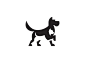 猫狗负空间LOGO图形-字体传奇网（ZITICQ）