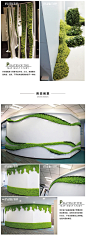 [手工定制]进口永生苔藓植物墙仿真绿植墙背景墙绿植墙面装饰ins-tmall.com天猫