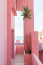 #FD Architectural#簡直美翻的粉色系列建築，室外室內同樣迷人魅力。 ​​​​
