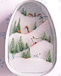 Ski Slopes Diorama - Martha Stewart Crafts