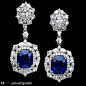 #Repost @yanushgioielli ・・・ #sapphires #diamonds #earrings #bluelovers #royalblue #beauty #likeit #highjewellery #jewellery #stunning #extraordinar… | Pinterest