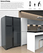 设计师Jung Jun Park设计的能够用脚打开的冰箱 | 新鲜创意图志