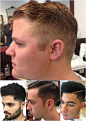 men's tapered haircuts: 