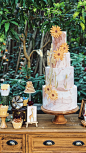 Sissi Cake Design 甜品台 | 旧时光-婚礼蛋糕案例-Sissi Cake Design作品-喜结网