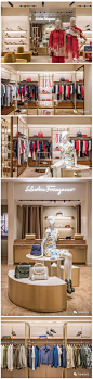 意大利高端奢侈品牌菲拉格慕Salvatore Ferragamo品牌零售店设计

【空间】高颜值的女装店设计，逛起来更带感~