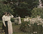 1910年罕见的彩色摄影
摄影艺术家Thomas Shields Clarke在自家的后花园拍摄的这些彩色照片，那时候彩色照片技术刚刚发明不久 ​​​​