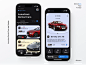 Luxurious Rental cars app Design by Olga Bals on Dribbble