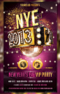 Print Templates - New Years Eve Party Flyer | GraphicRiver