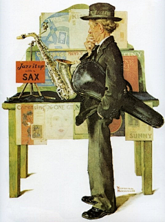 幸福的墩墩love采集到Norman Rockwell