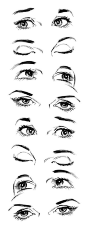 How to draw realistic expressive eyes; eyes reference ∕∕ Art by Christopher Hart* • Blog∕Website | (http:∕∕christopherhartbooks.com) • Online Store | (http:∕∕christopherhartbooks.com∕drawing-bookstore) ★ || CHARACTER DESIGN REFERENCES™ (https:∕∕www.facebo