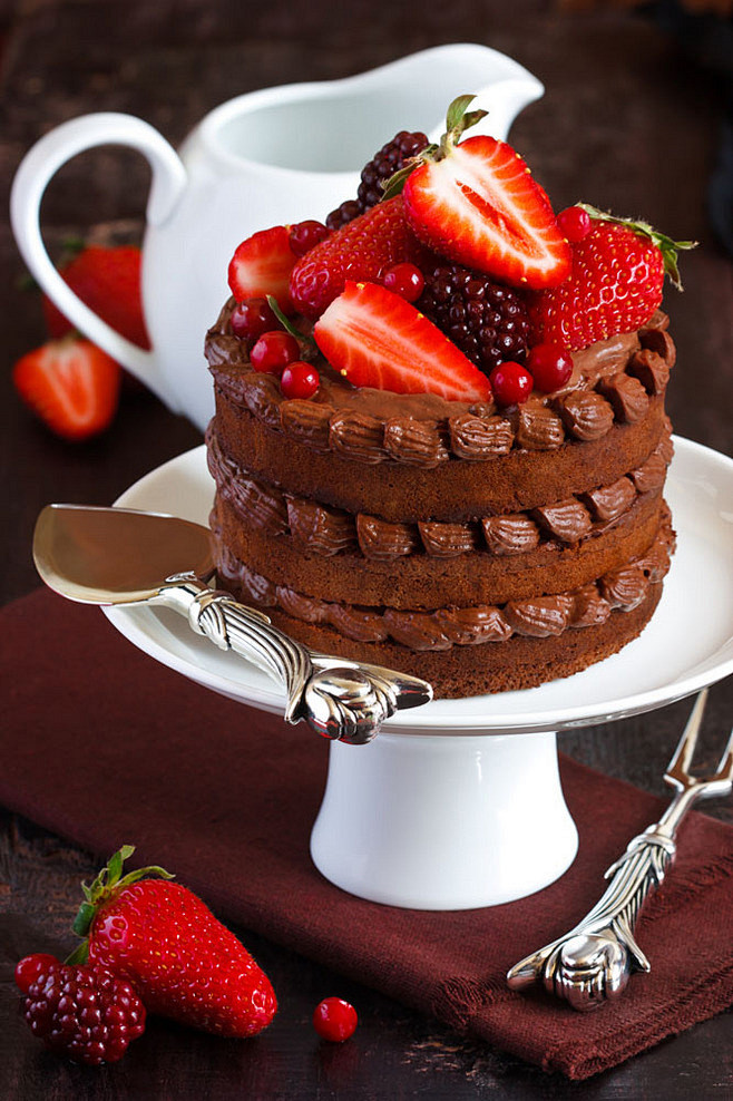 #草莓蛋糕#巧克力蛋糕# 