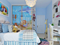 欧式家装儿童房间设计效果图片#定制衣柜#