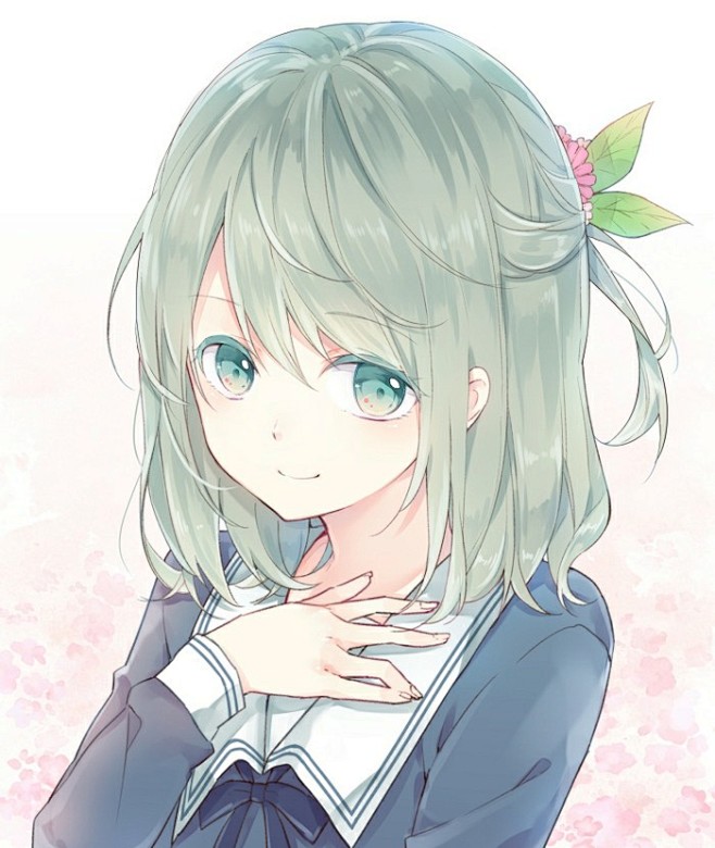 「二次元 少女」动漫 插画 原创 手绘 ...