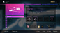 [콘솔] DJMAX Respect UI motion / UX / UI Design (Ji-ho Ahn) : https://www.behance.net/gallery/69433831/Music-game-DJMAX-Respect-UI-motion-UX-UI-Desi...