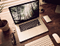 Macbook Pro PSD Mockup